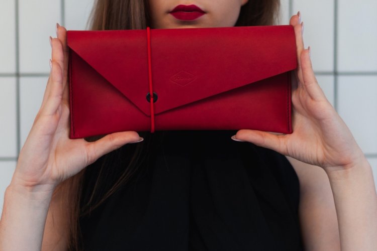 Dámské psaníčko Souma Leather José (více barev) - Provedení: Topas
