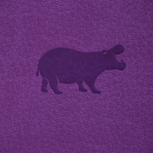 Zápisník Dingbats A5+ Wildlife Purple Hippo LINKOVANÝ