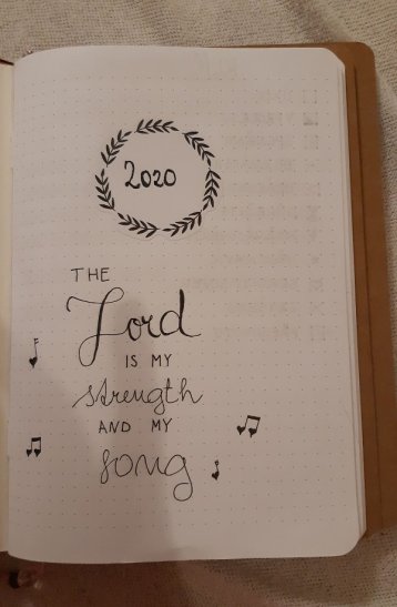 Úvod roku 2020 s mottem metodou BuJo NANEČISTO (V. Sudová)