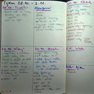 BuJo jako pracovní nástroj - zacíleno na efektivitu