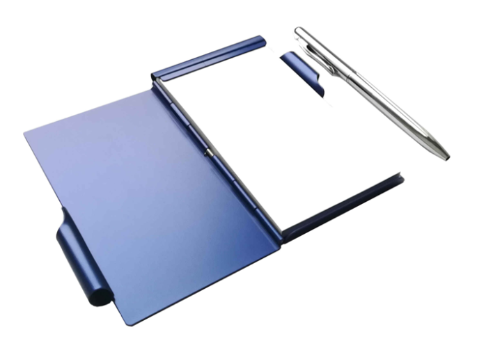 Flip Notes® blok čistý v kovovém pouzdře (více variant) - Barva: Fialová