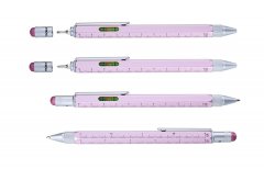 Multifunkční pero CONSTRUCTION růžové