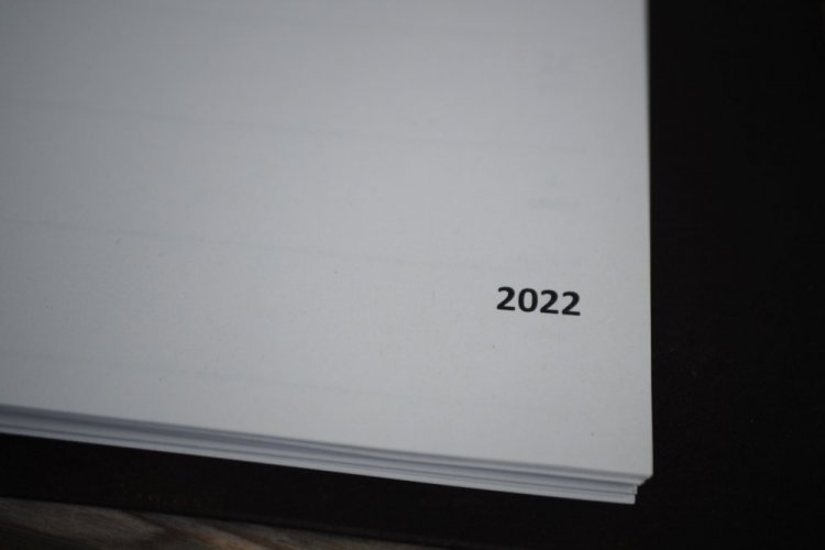 Diář 2022 týdenní sloupcový A5 (náhradní vložka do kroužkového zápisníku)