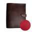 Kožený zápisník INDIANA A5 (výběr 22 barev) - Volba barvy: 5-červená