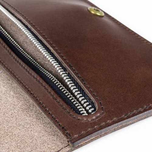 Dámská peněženka Souma Leather Fold hnědá