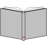 Hřbet: horizontálně dole