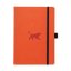 Zápisník Dingbats A5+ Wildlife Orange Tiger TEČKOVANÝ