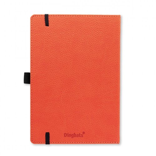 Zápisník Dingbats A5+ Wildlife Orange Tiger TEČKOVANÝ