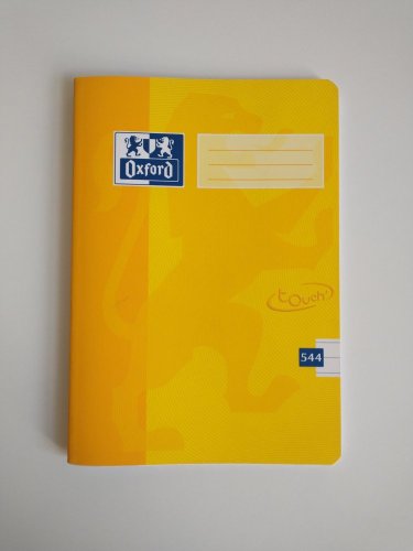 Sešit Oxford 544 žlutý (poškozená obálka)