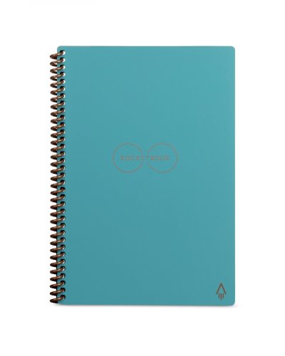 Nevypoužívatelný zápisník Rocketbook Everlast Letter A4 (více barev) - Barva: Tyrkysová
