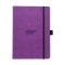 Zápisník Dingbats A5+ Wildlife Purple Hippo TEČKOVANÝ
