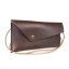 Dámské psaníčko Souma Leather Marc (více barvy) - Provedení: Hnědá