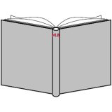 Hřbet: horizontálně nahoře