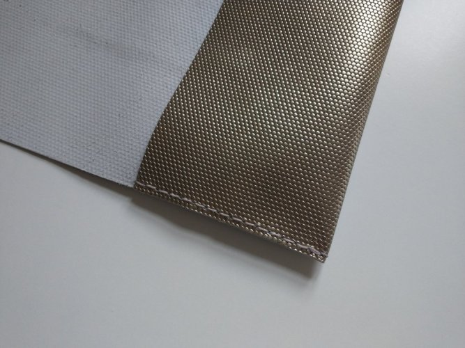 Kožený obal na zápisník VASCO A5 white gold (limited edition)