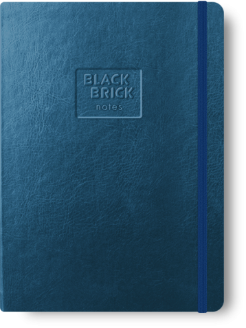 Black Brick v modré