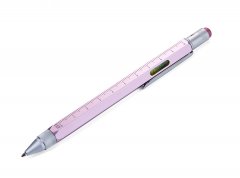 Multifunkční pero CONSTRUCTION růžové