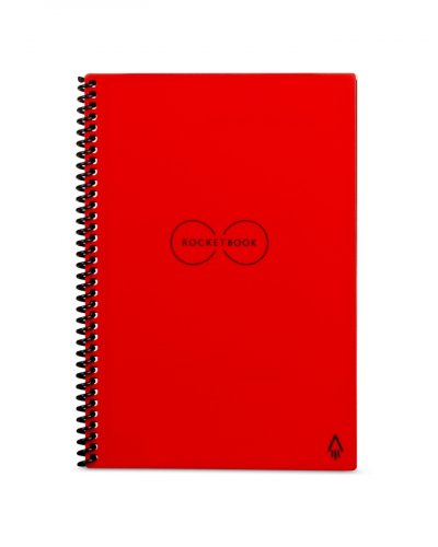 Nevypoužívatelný zápisník Rocketbook Everlast Letter A4 (více barev) - Barva: Červená