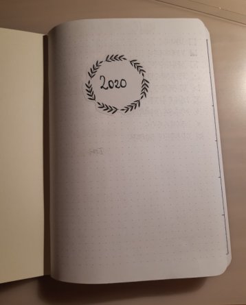 Úvod roku 2020 metodou BuJo NANEČISTO (V. Sudová)