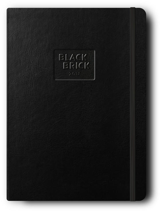 Černý diář Black Brick (Martezi.cz)